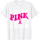 I Wear Pink For My Cousin - Breast Cancer Awareness Retro T-Shirt - T-Shirt | White