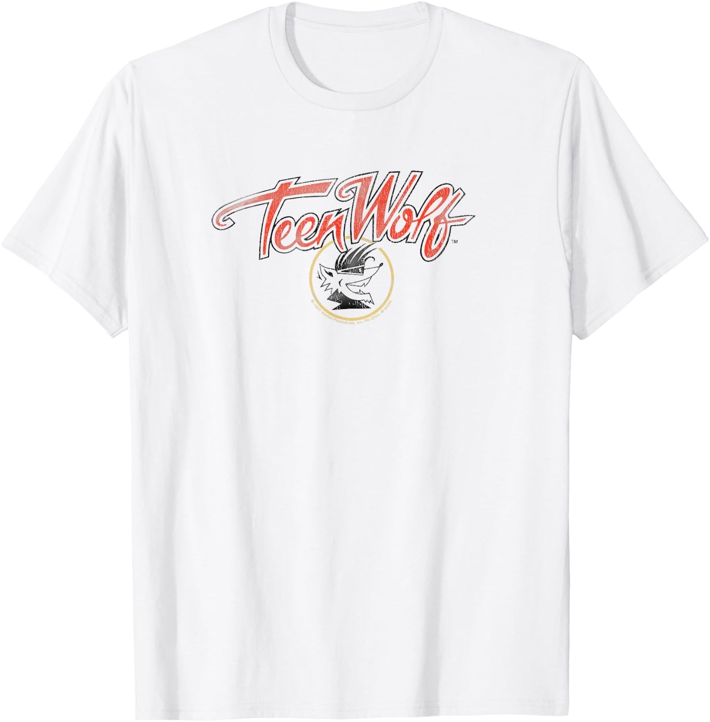 Teen Wolf Poster Logo T-Shirt - T-Shirt | White