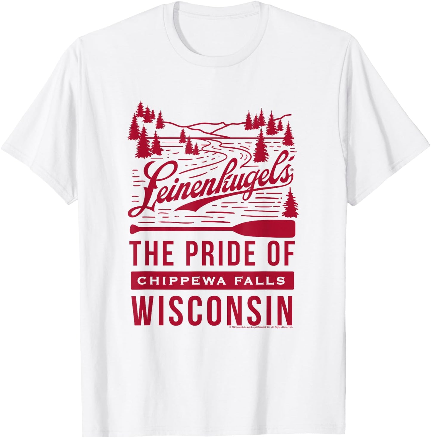 Coors Brewing Company Leinenkugel's The Pride Of Chippewa T-Shirt - T-Shirt | White