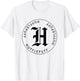 Harry Potter Hufflepuff Letter H T-Shirt - T-Shirt | White