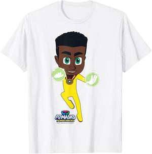 PJ Masks Newton Star Night Time Hero Portrait T-Shirt - T-Shirt | White