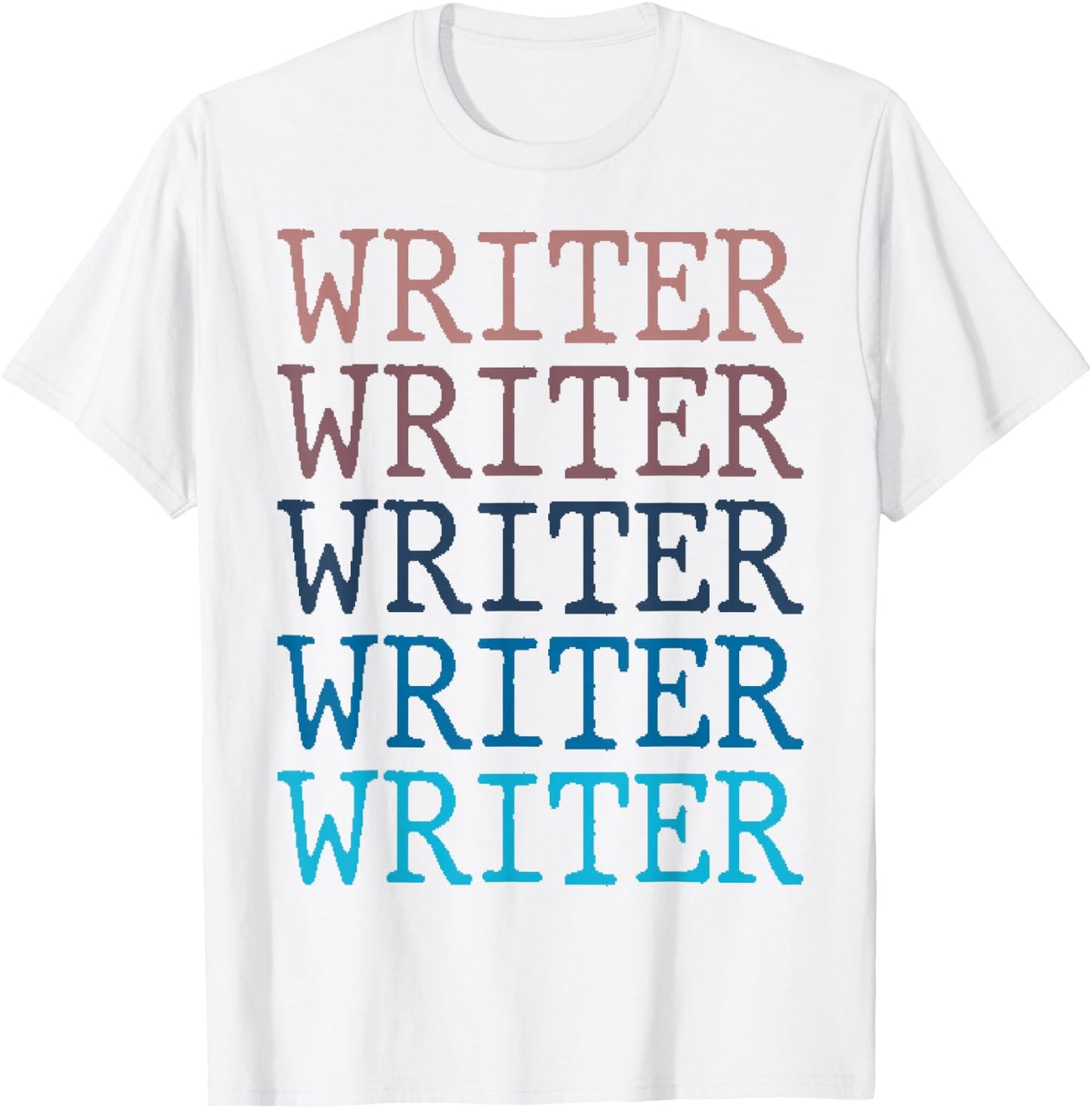Writer Author Write Writing Job T-Shirt - T-Shirt | White
