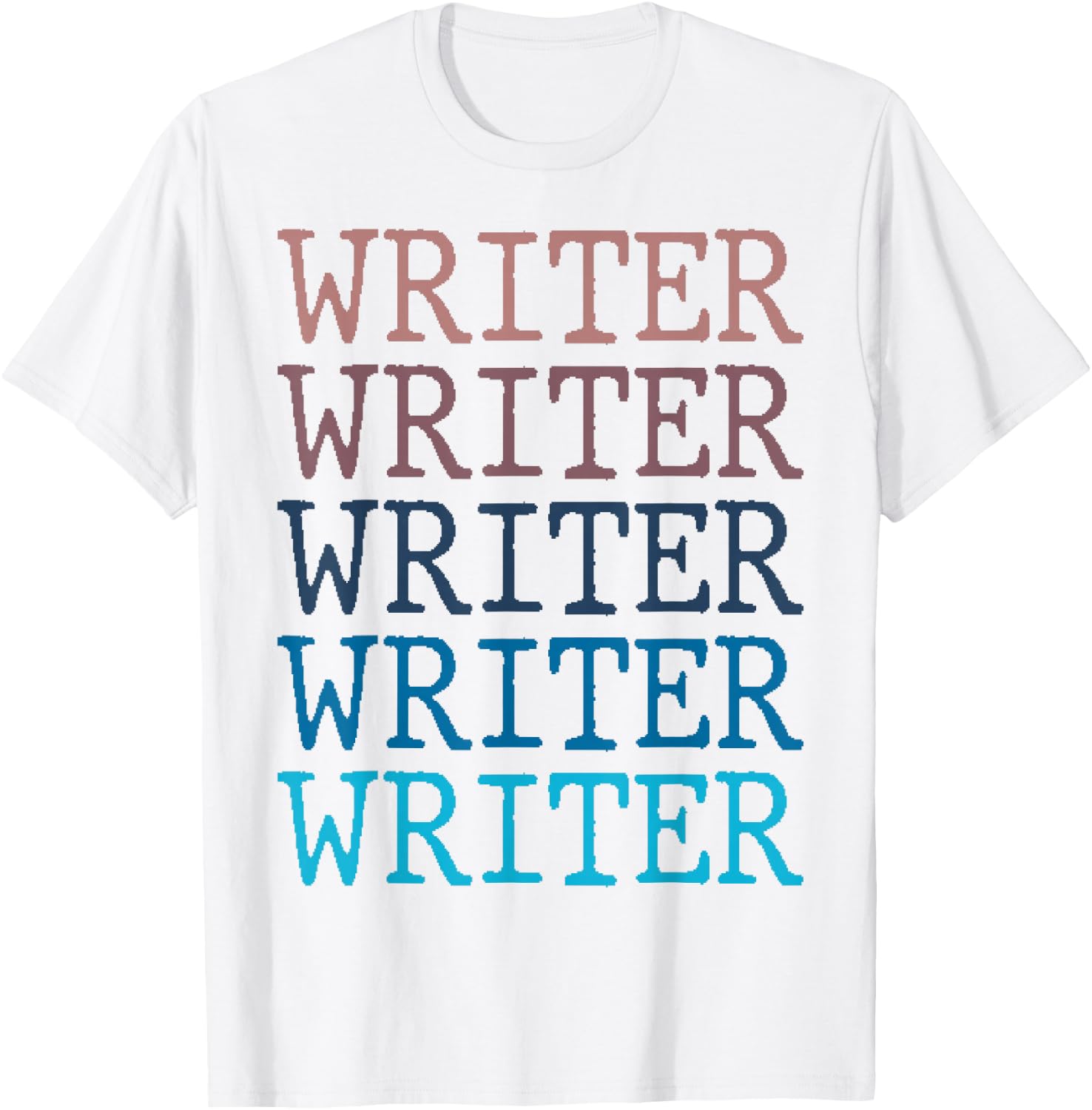 Writer Author Write Writing Job T-Shirt - T-Shirt | White