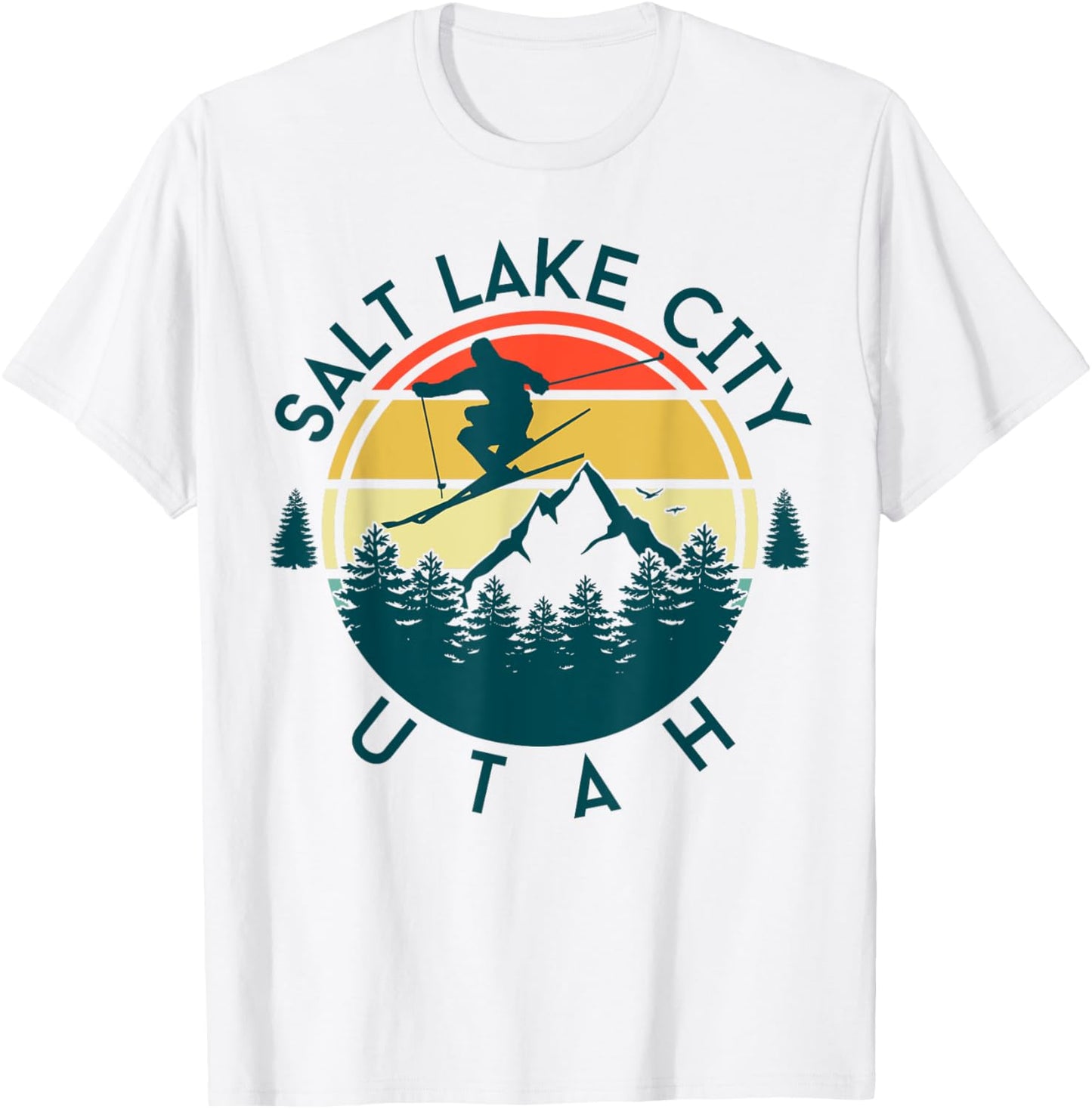 Salt Lake City T-Shirt - T-Shirt | White