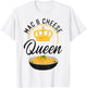 Mac And Cheese Queen Mac & Cheese Queen T-Shirt - T-Shirt | White
