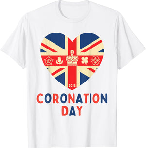 King's Coronation Day 2023 For Kids & Adults T-Shirt - T-Shirt | White
