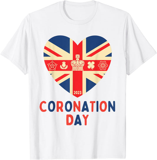 King's Coronation Day 2023 For Kids & Adults T-Shirt - T-Shirt | White