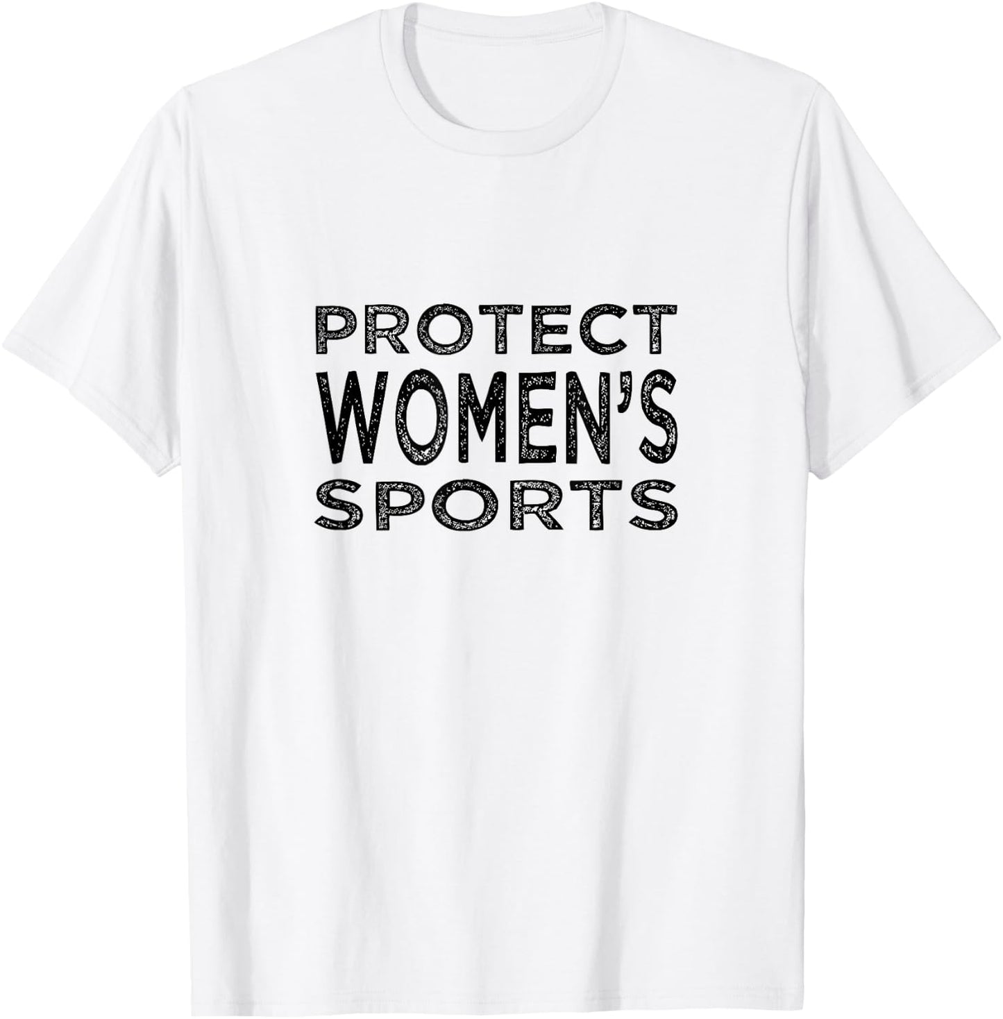 PROTECT WOMEN'S SPORTS Save Title IX High School College T-Shirt - T-Shirt | White