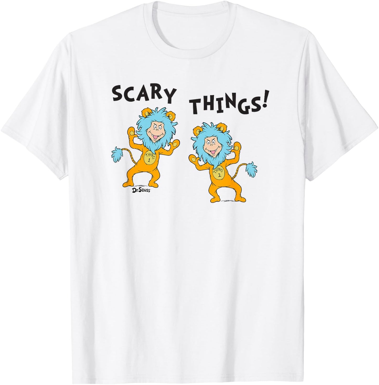 Dr. Seuss Halloween Scary Things T-Shirt - T-Shirt | White