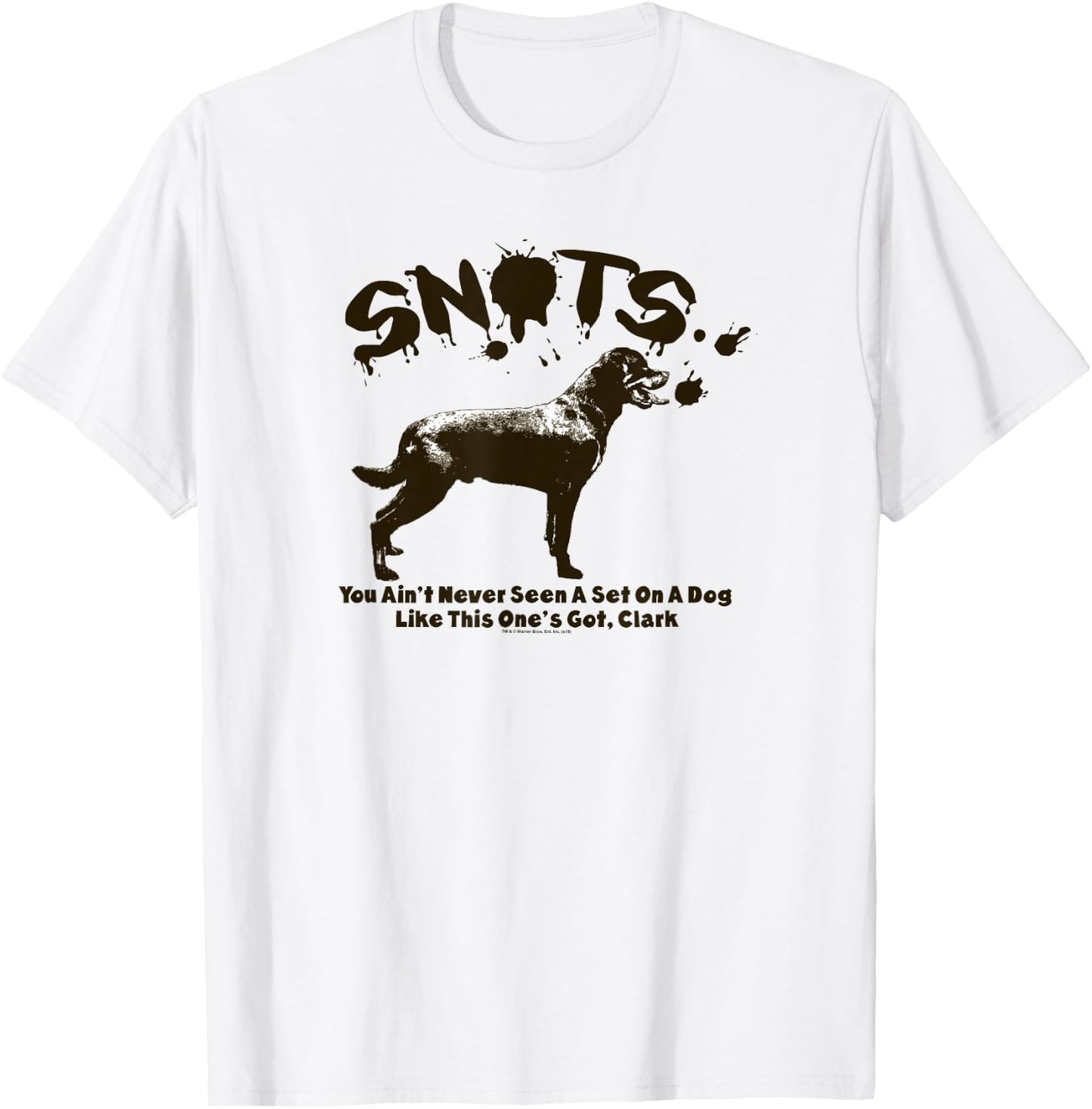 National Lampoon's Christmas Vacation Snots Never Seen a Set T-Shirt - T-Shirt | White