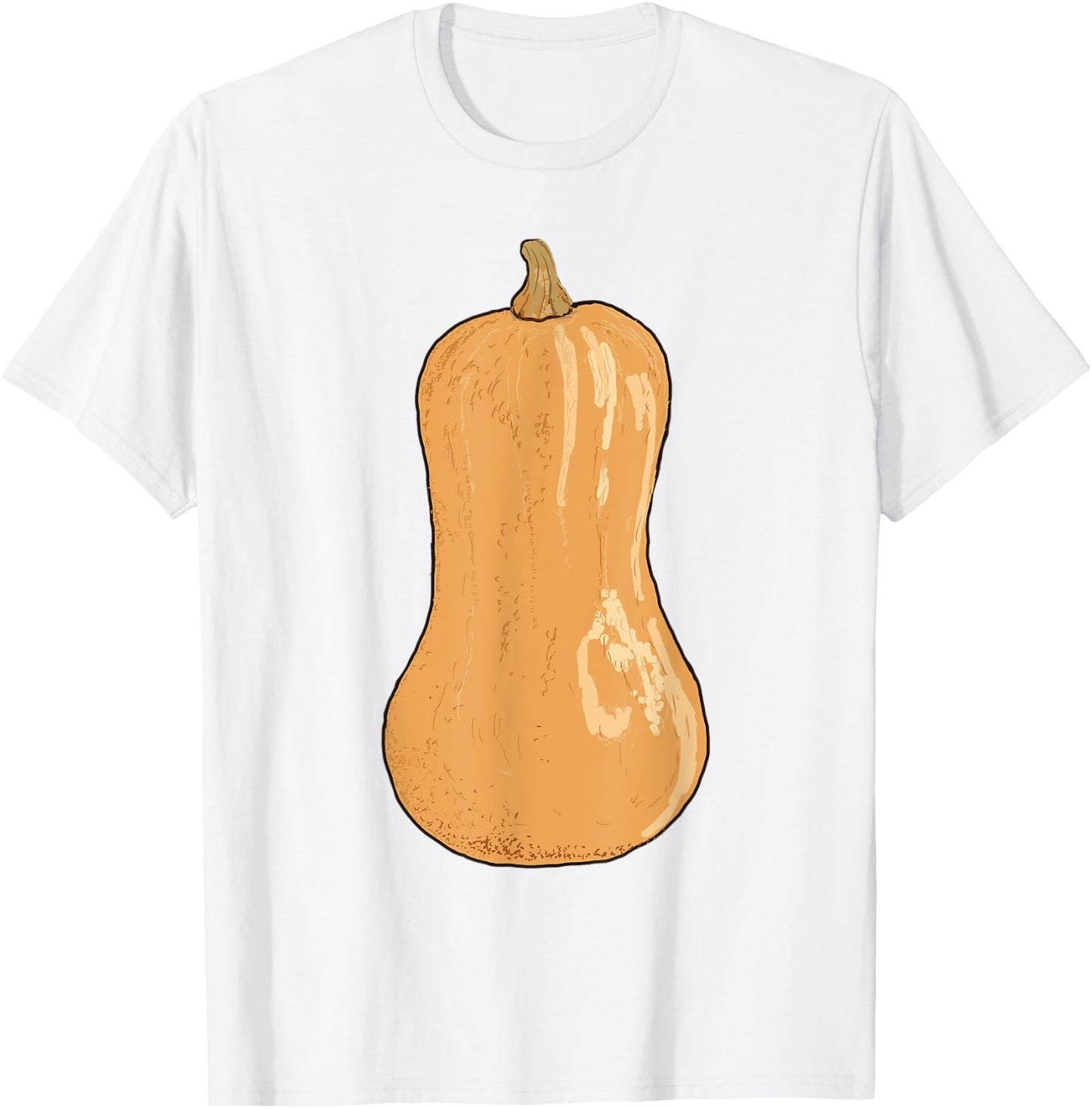Butternut Squash Halloween Costume Gardening Farming Veggie T-Shirt - T-Shirt | White