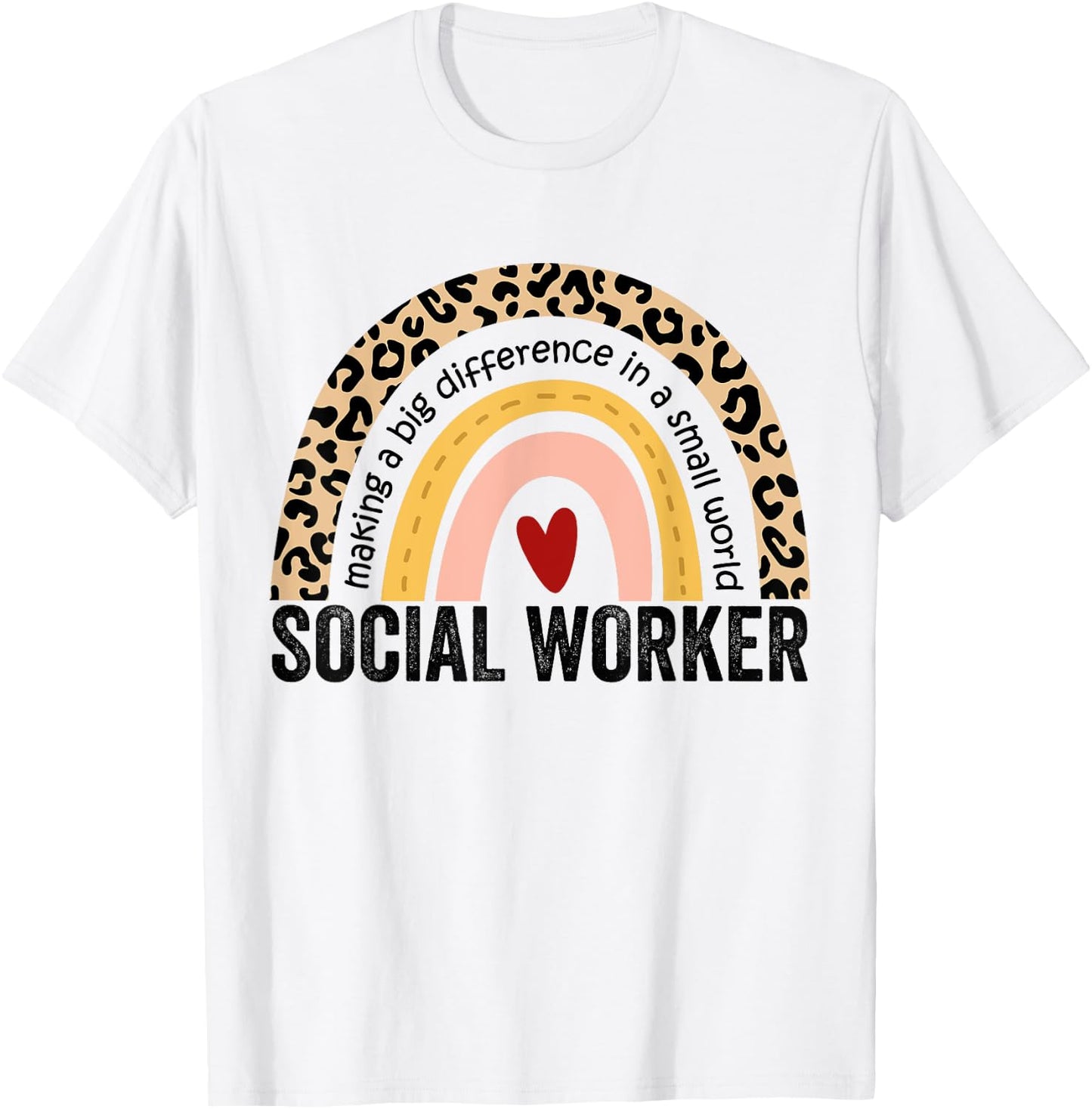 Social Worker T-Shirt - T-Shirt | White