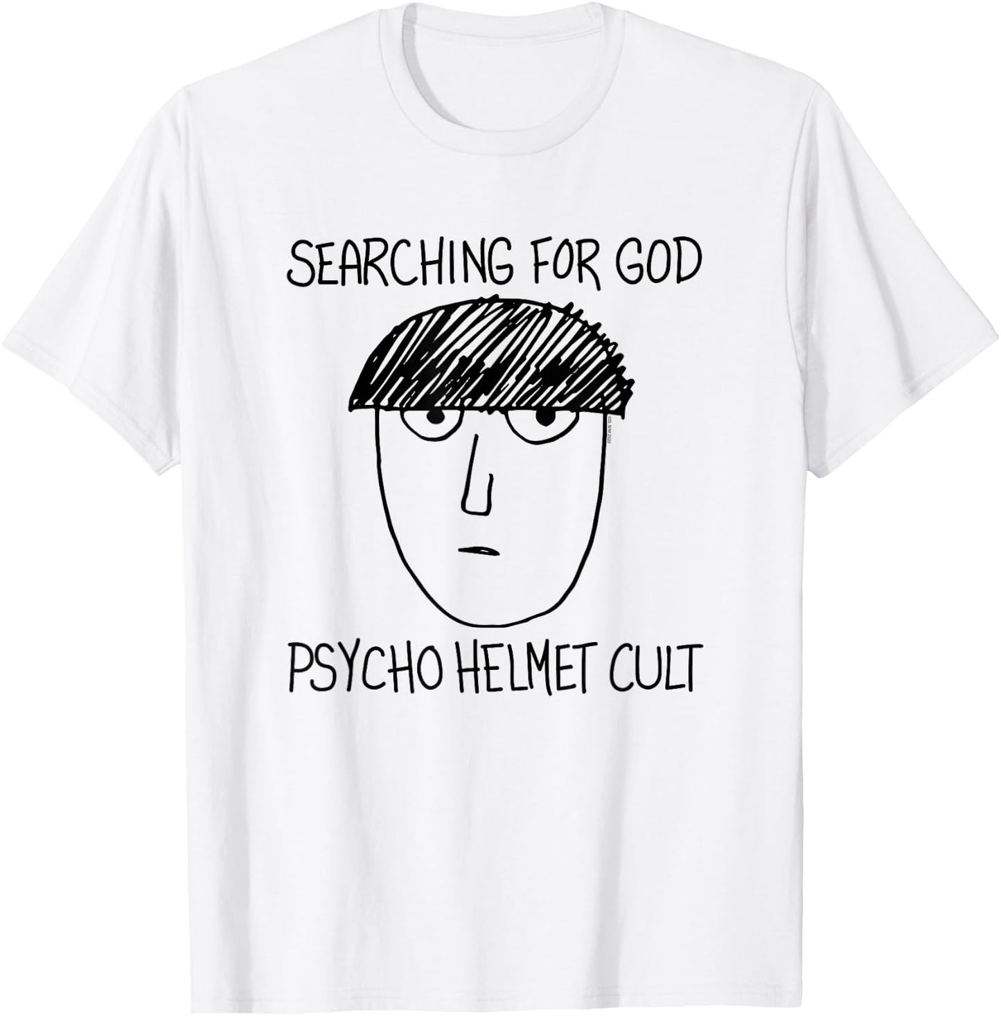 Mob Psycho 100 Helmet Cut T-Shirt - T-Shirt | White