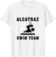 Alcatraz Swim Team Funny T-Shirt - T-Shirt | White