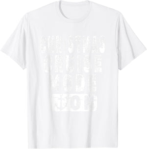 Holiday Cruise Vacation - Christmas Cruise Mode On T-Shirt - T-Shirt | White