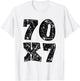 Jesus Christ forgiveness 70 x 7 seventy times seven T-Shirt - T-Shirt | White