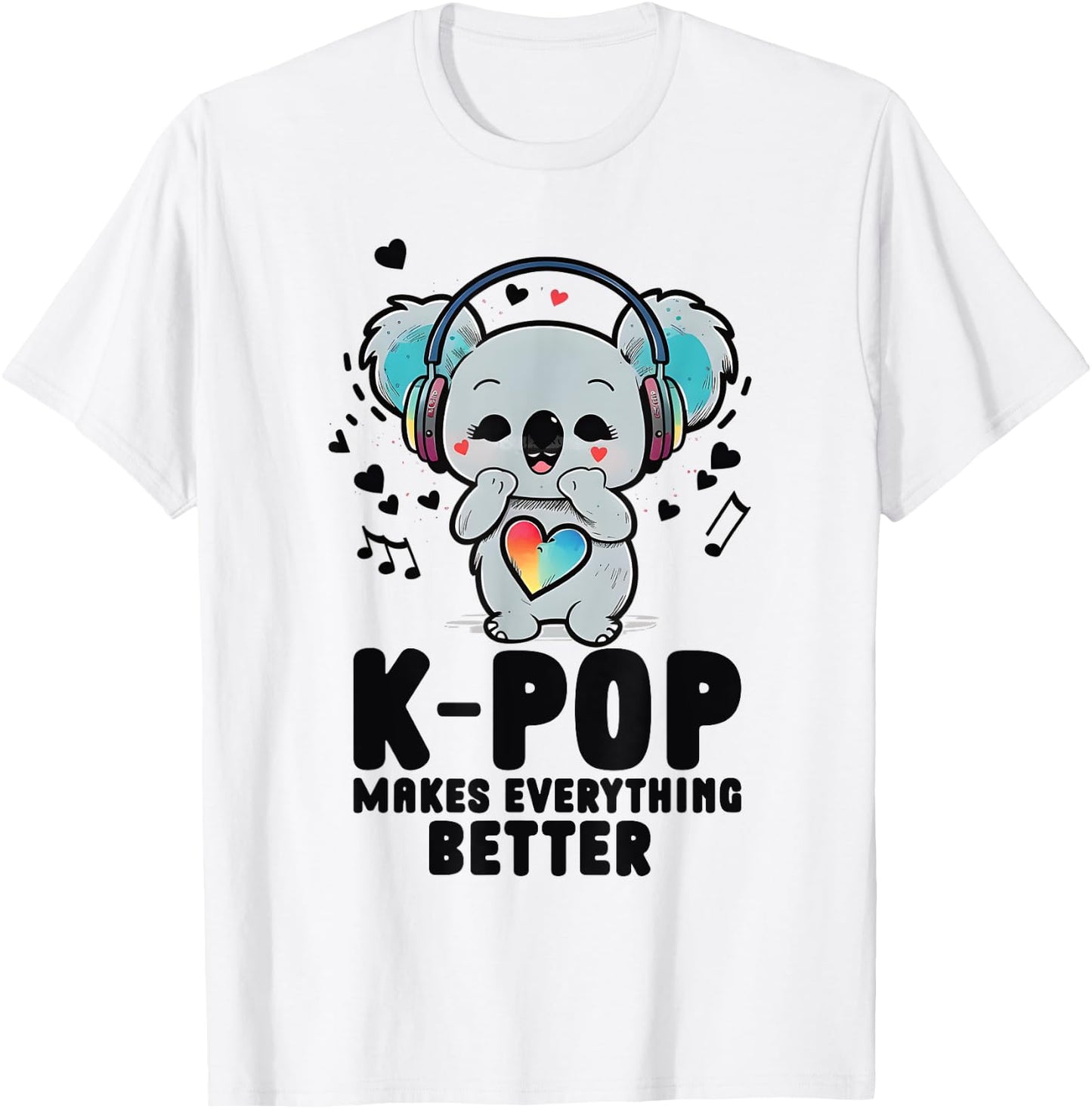 Kpop Bias Koala Pop Items Merch K-pop Merchandise T-Shirt - T-Shirt | White