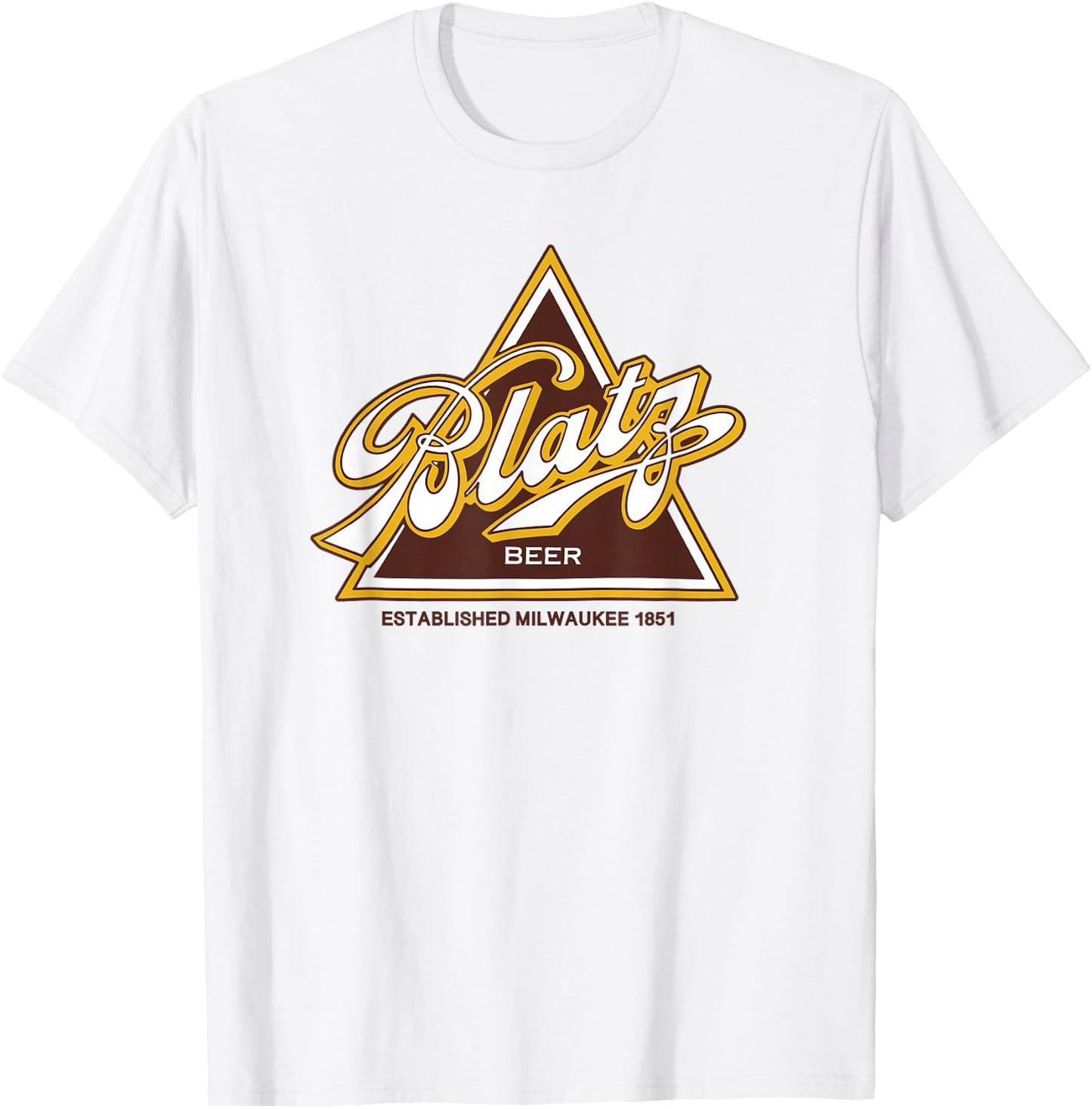 Blatz Beer Style - Logo T-Shirt - T-Shirt | White