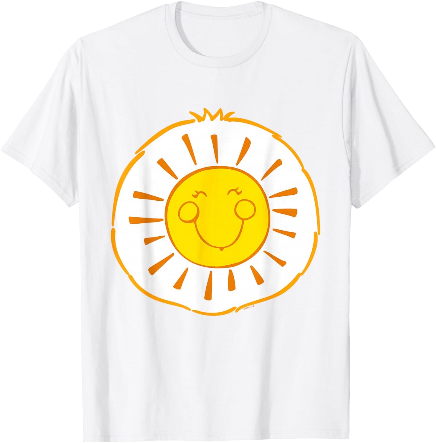 Care Bears Funshine Belly Halloween Costume T-Shirt - T-Shirt | White