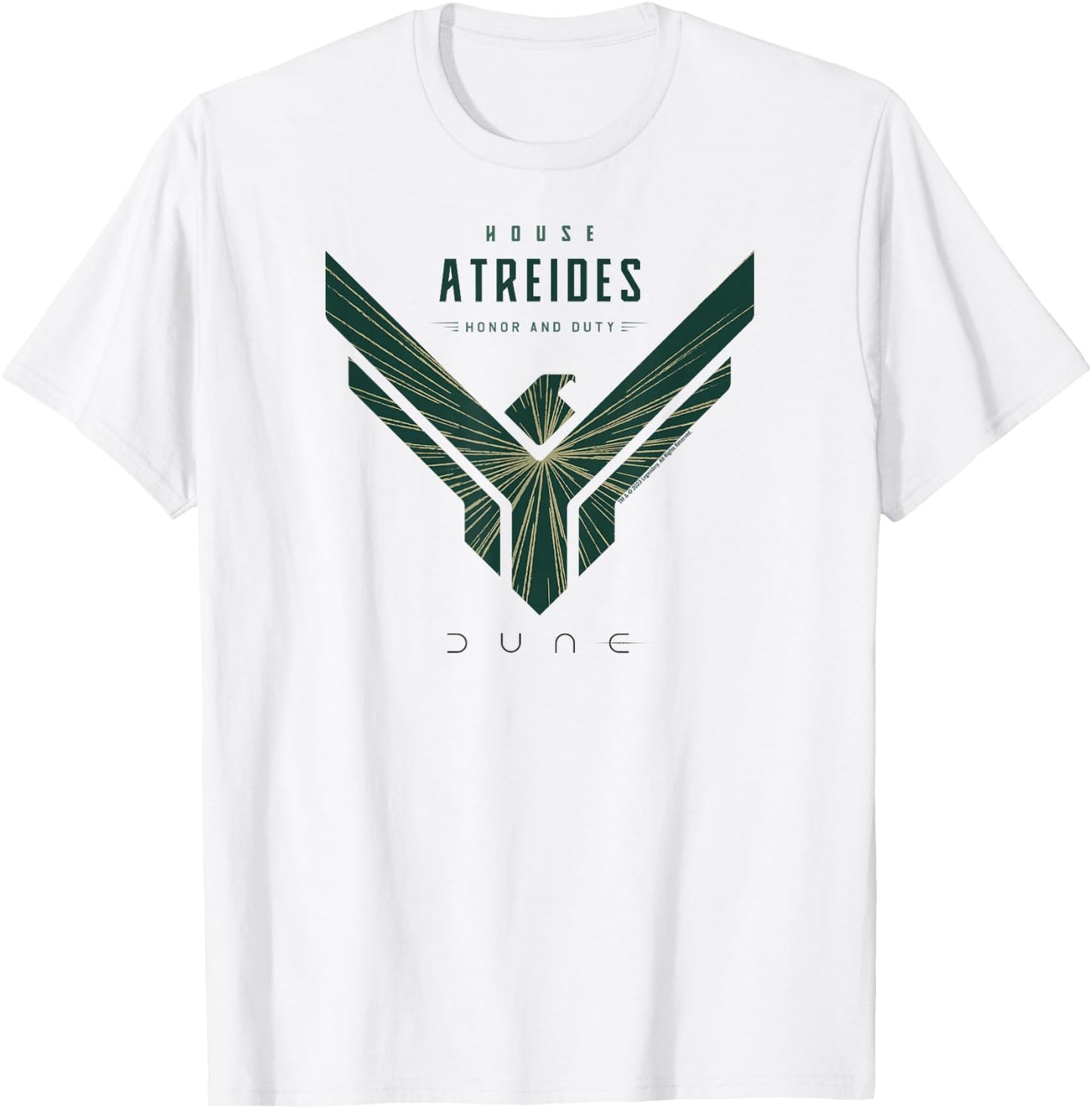 Dune House Atreidas T-Shirt - T-Shirt | White