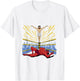 Jesus Wrestling Satan T-Shirt - T-Shirt | White
