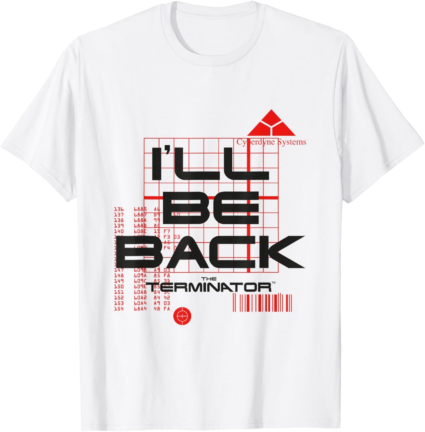 Terminator I'll Be Back T-Shirt - T-Shirt | White