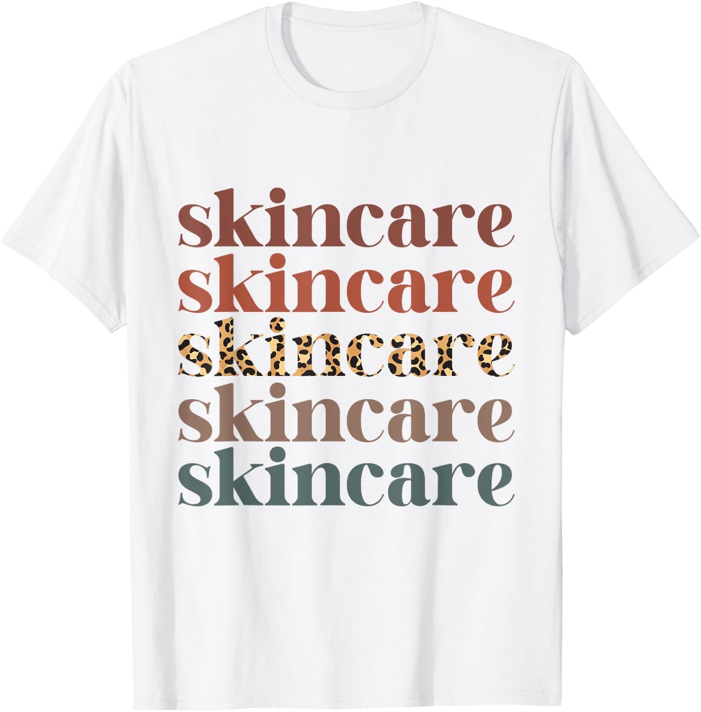 Skincare Skin Esthetician Skin care Retro Skincare T-Shirt - T-Shirt | White