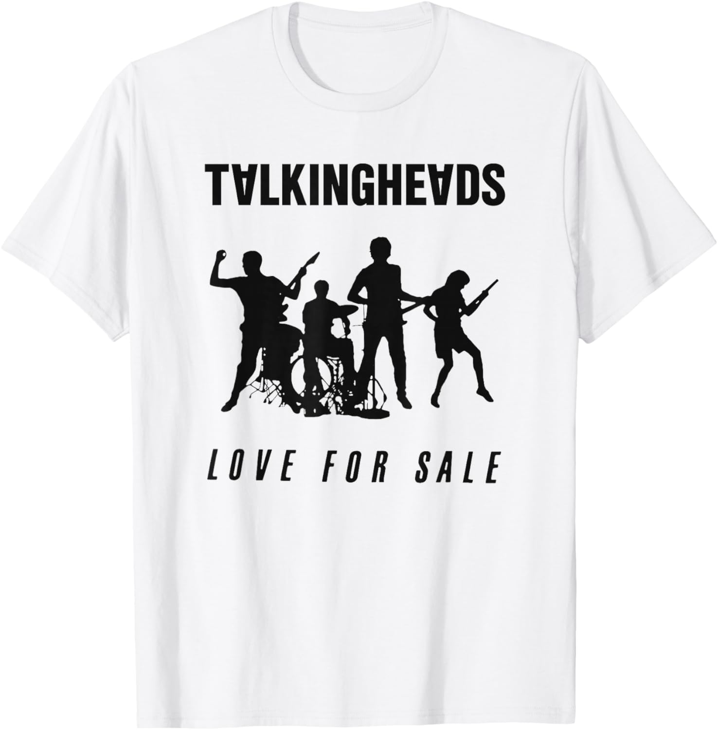 Talking Heads Love For Sale T-Shirt - T-Shirt | White