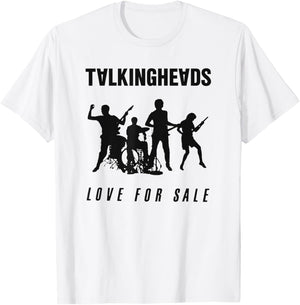 Talking Heads Love For Sale T-Shirt - T-Shirt | White