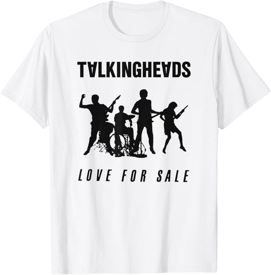 Talking Heads Love For Sale T-Shirt - T-Shirt | White