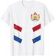 Netherlands Flag Number 10 Soccer Fan Men Women Kids Boys T-Shirt - T-Shirt | White