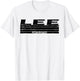 Lee Surname Limited Edition Retro Vintage Style Sunset T-Shirt - T-Shirt | White