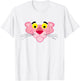 Pink Panther Face T-Shirt - T-Shirt | White