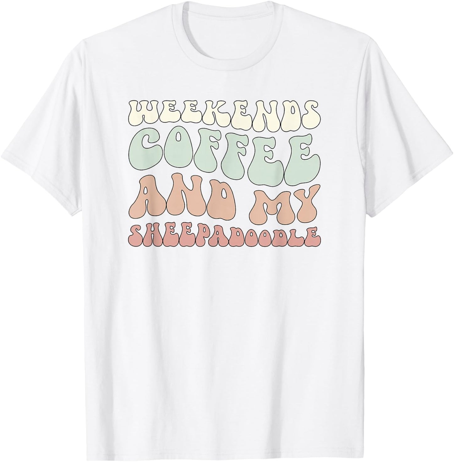 Sheepadoodle Dog Sheepadoodle Owner Sheepadoodle Lover T-Shirt - T-Shirt | White