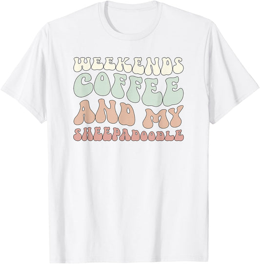 Sheepadoodle Dog Sheepadoodle Owner Sheepadoodle Lover T-Shirt - T-Shirt | White