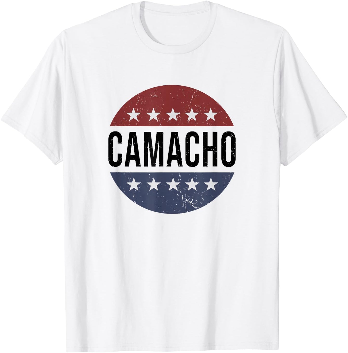 Funny Retro Vintage Vote Camacho 2028 T-Shirt - T-Shirt | White