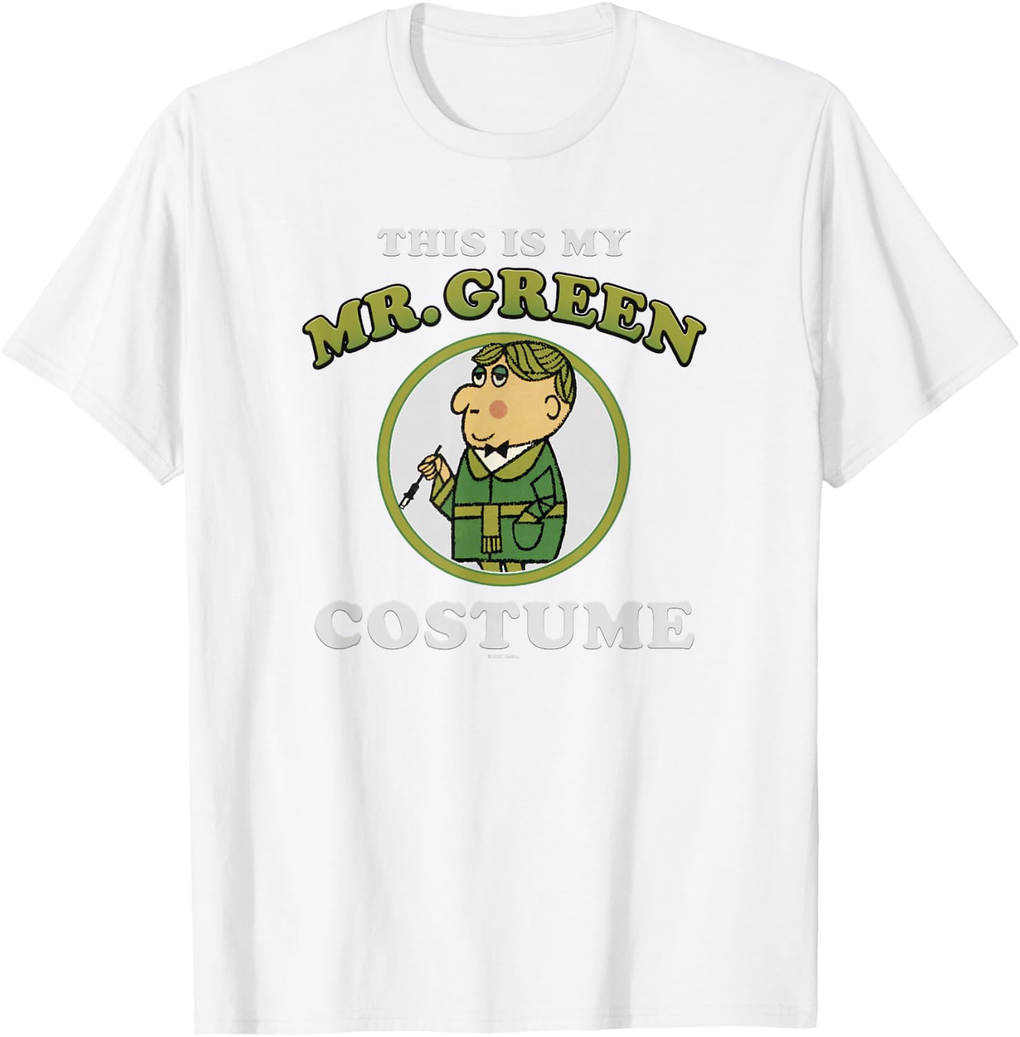 Clue This Is My Mr. Green Costume T-Shirt - T-Shirt | White