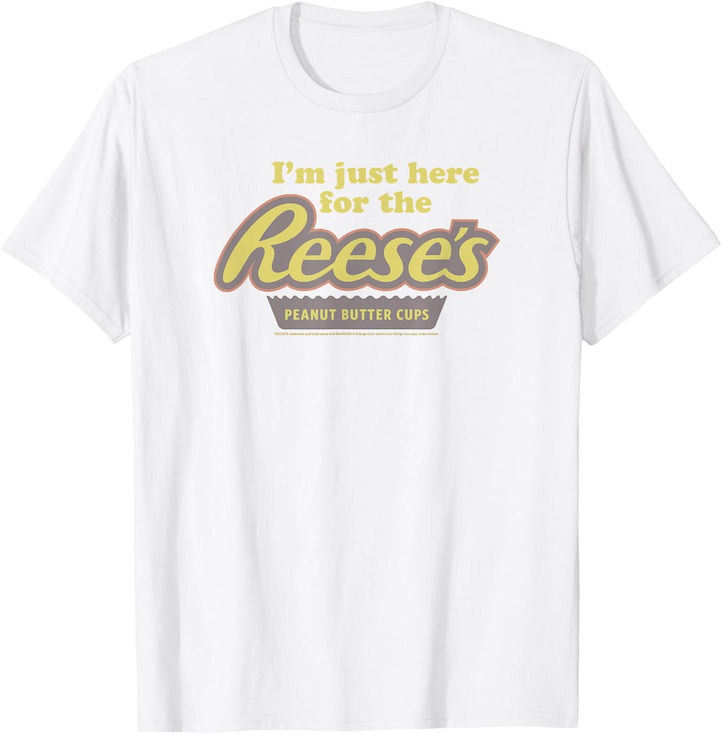 Reese's Just Here Peanut Butter Cups T-Shirt - T-Shirt | White