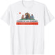 Cheech & Chong Chilling In California Republic Flag V3 T-Shirt - T-Shirt | White