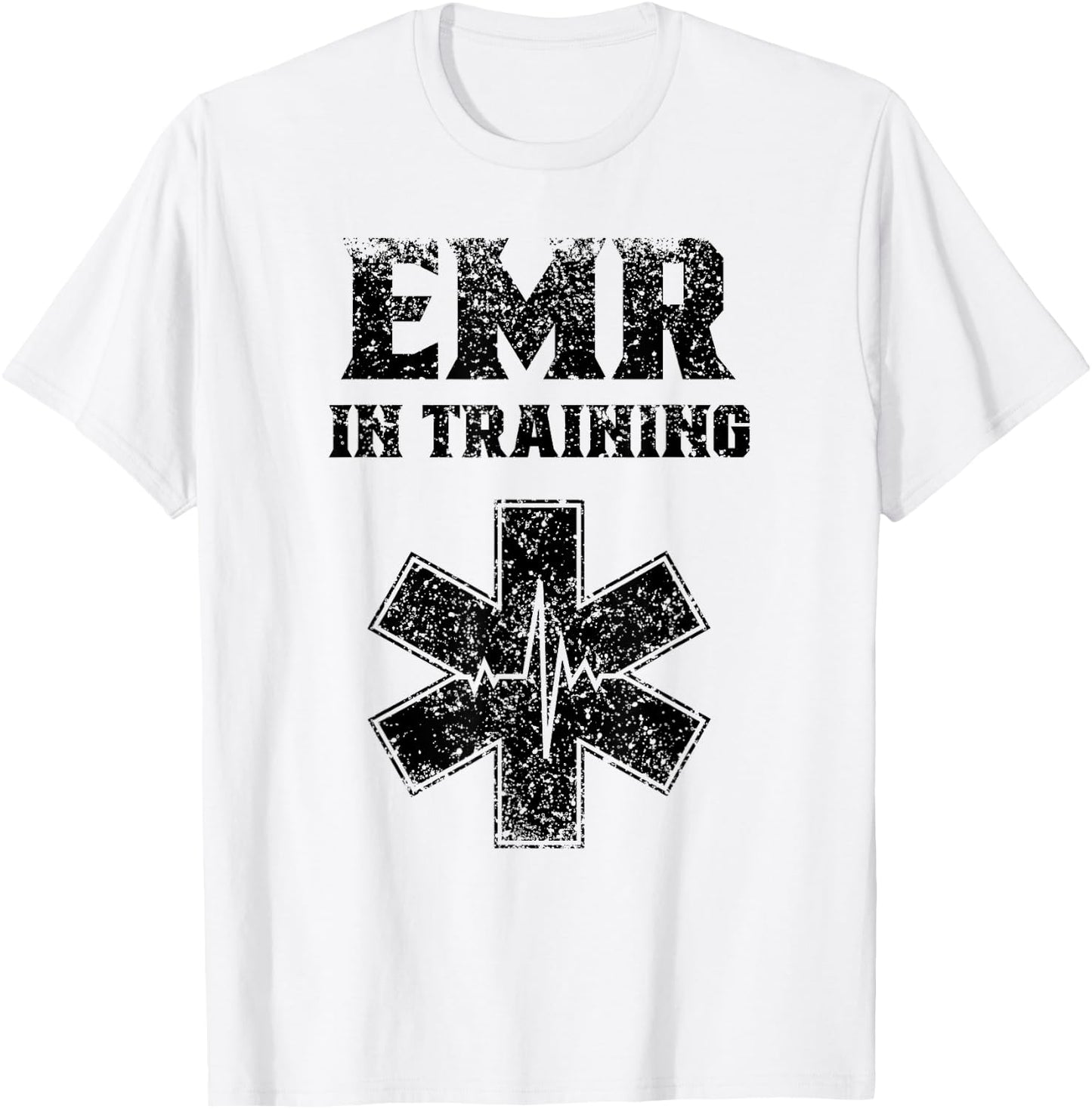 Emergency Medical Responder In Training Emr Emt Ambulance T-Shirt - T-Shirt | White
