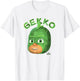 PJ Masks Gekko Power Hero Big Face Art Logo T-Shirt - T-Shirt | White