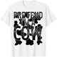 Vintage Pretend I'm a Cow Halloween Last Minute Costume T-Shirt - T-Shirt | White