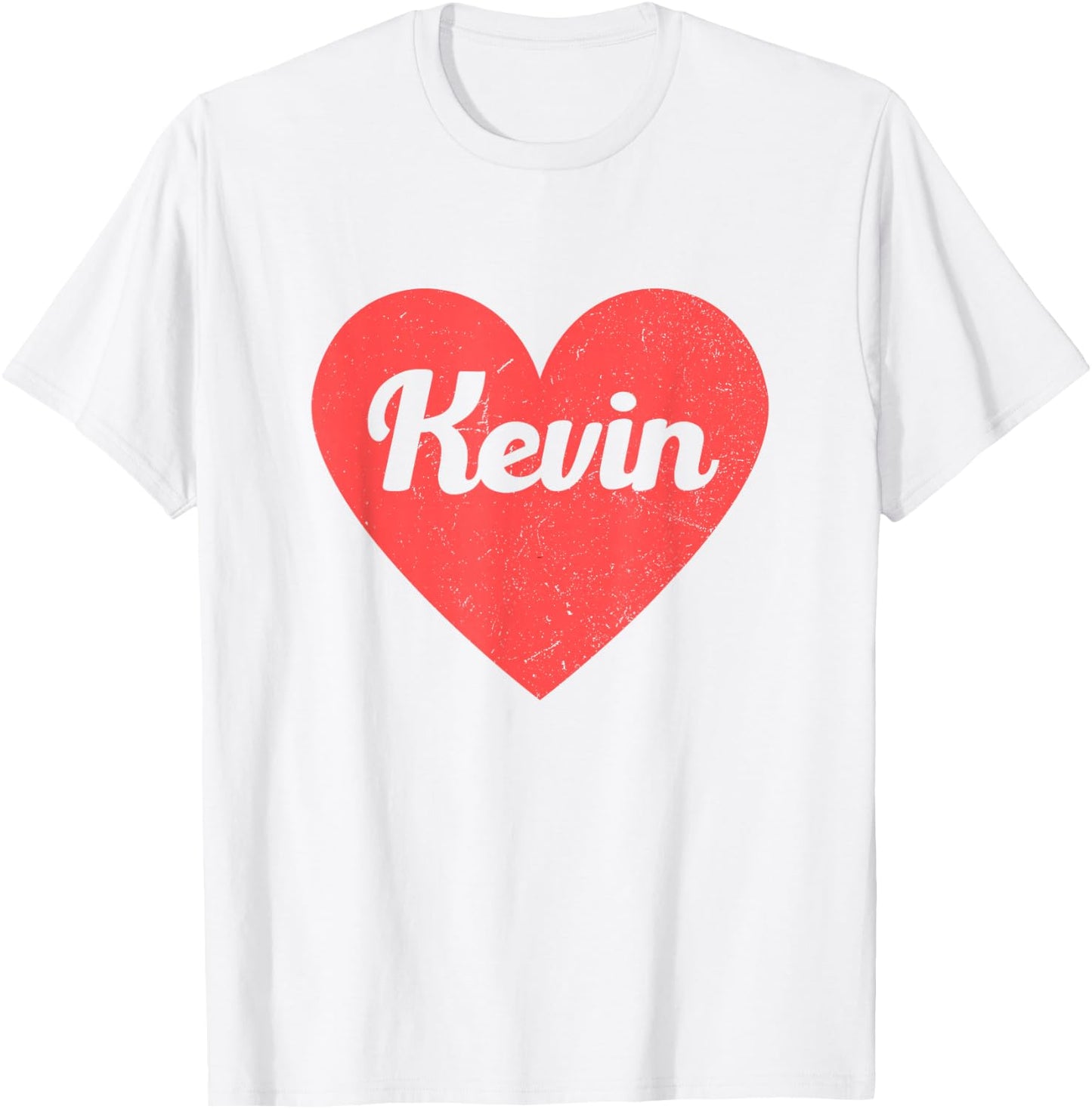 I Heart Kevin - First Names and Hearts, I Love Kevin T-Shirt - T-Shirt | White
