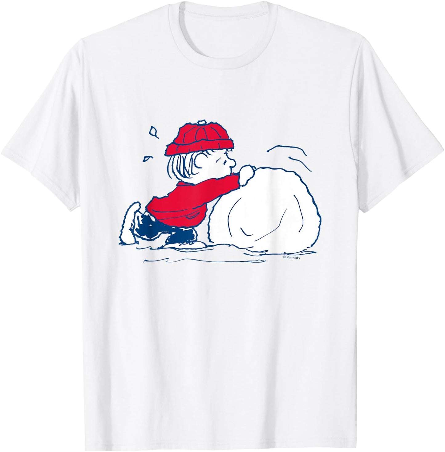 Peanuts - Linus Snowball T-Shirt - T-Shirt | White