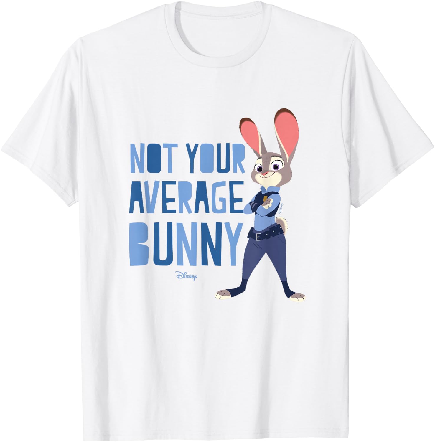 Zootopia - Judy Not Your Average Bunny T-Shirt - T-Shirt | White