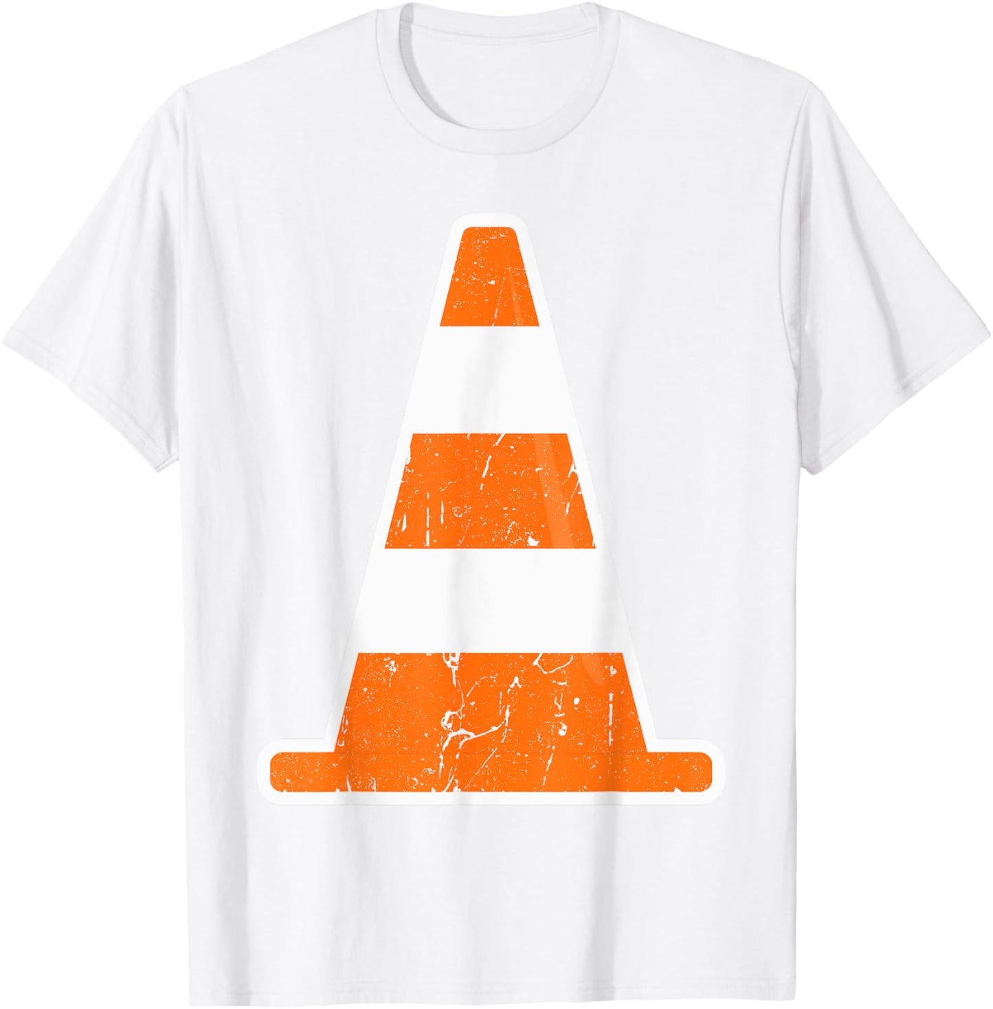 Traffic Cone Costume T-Shirt - T-Shirt | White