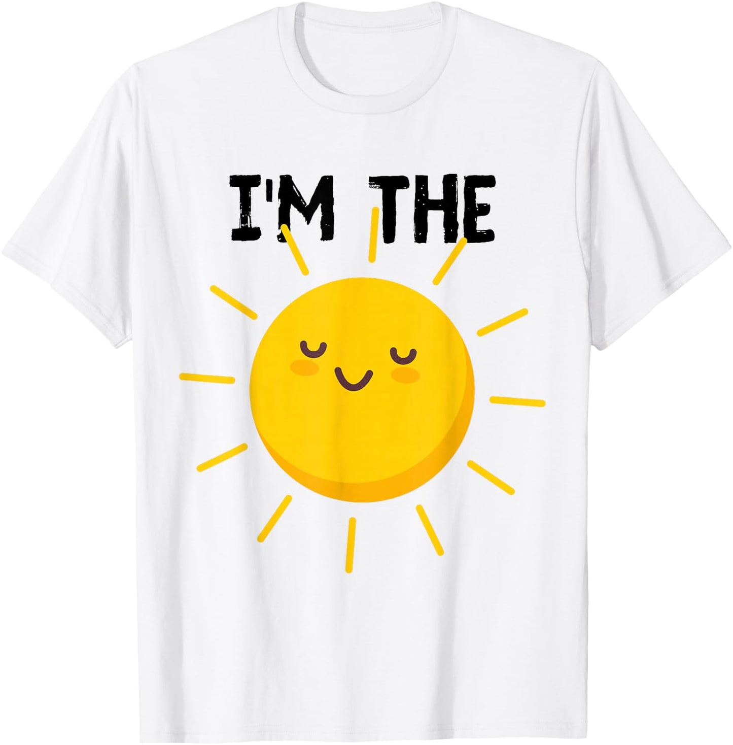 Pretend to be the Sun Funny Kids Show Halloween Costume T-Shirt - T-Shirt | White