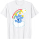 Care Bears Grumpy Bear Like I Care Sassy Rainbow Portrait T-Shirt - T-Shirt | White
