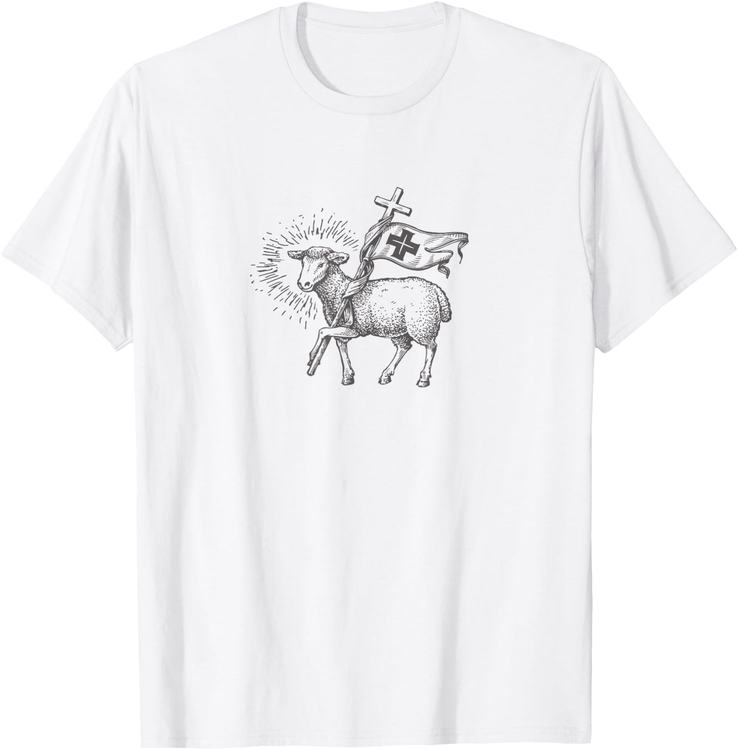 Agnus Dei T-Shirt - T-Shirt | White