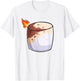 Burning Marshmallow S'mores Costume Group Camping T-Shirt - T-Shirt | White